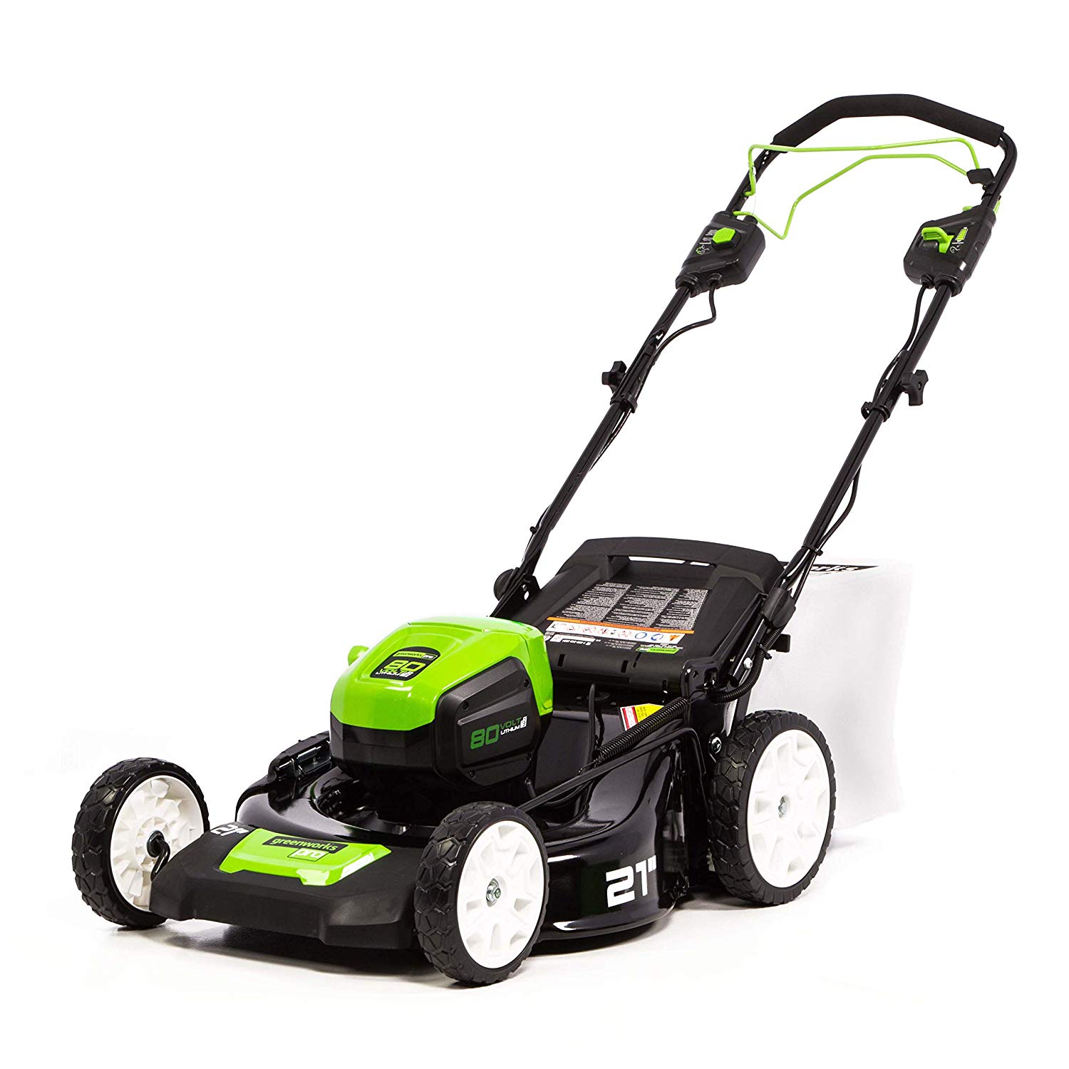 Greenworks PRO 80V 21-Inch Self-Propelled Cordless Lawn Mower