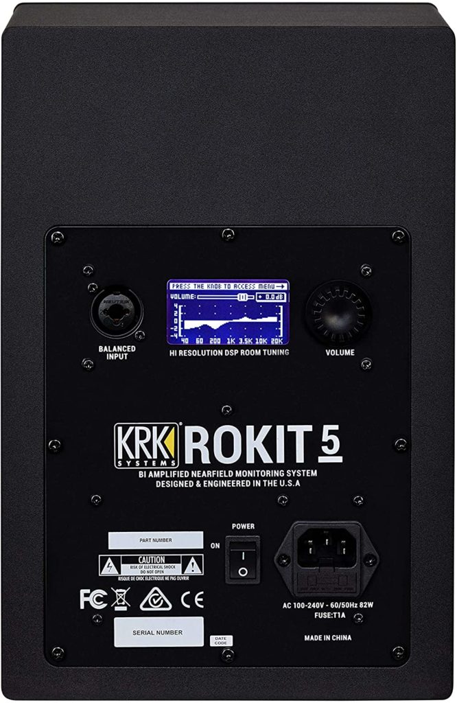 KRK RP5 Rokit G4 ports