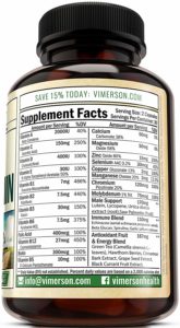 Men’s Daily Multimineral by Vimerson Health supplements