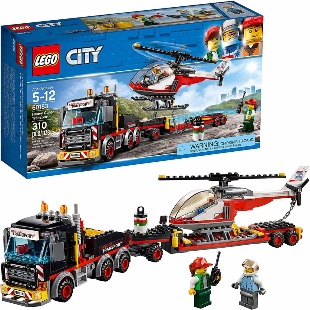 LEGO City Heavy Cargo Transport Play Set