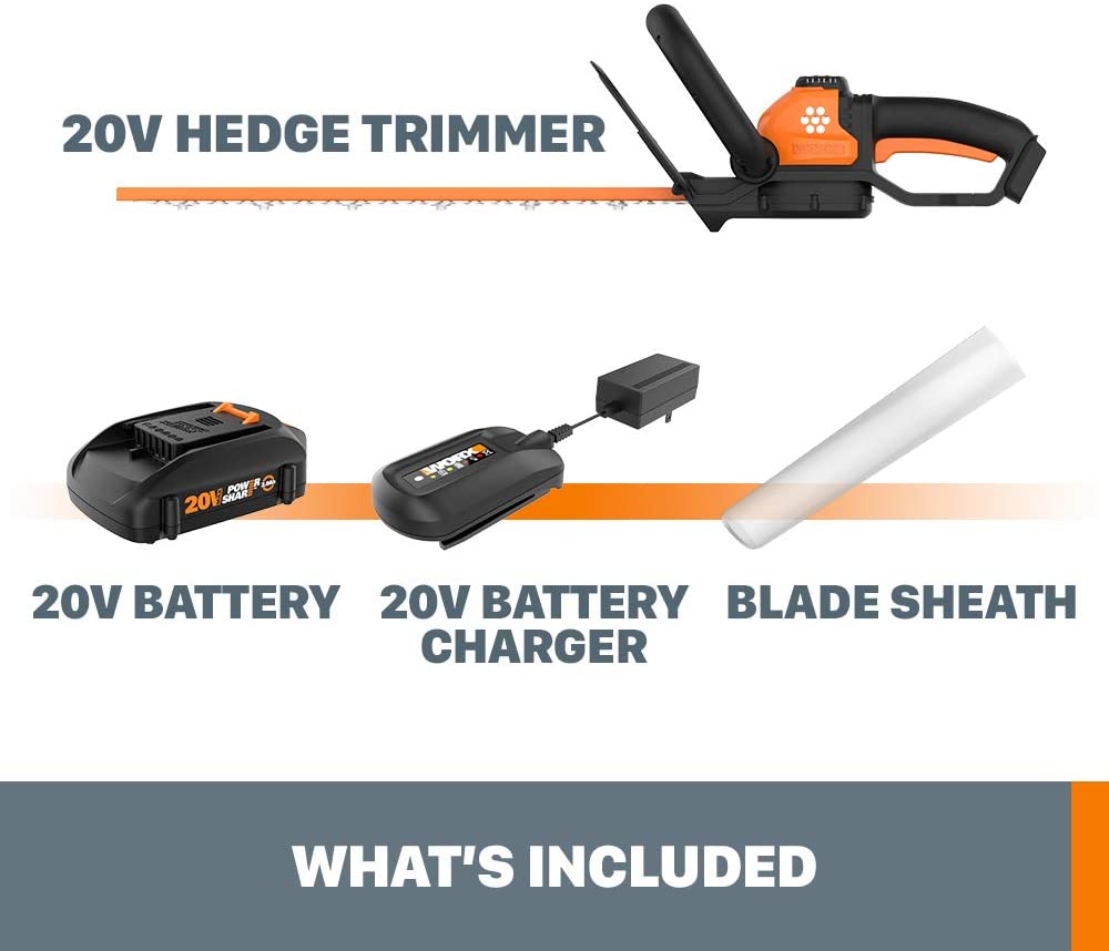 Worx WG261 Power Share Cordless Hedge Trimmer