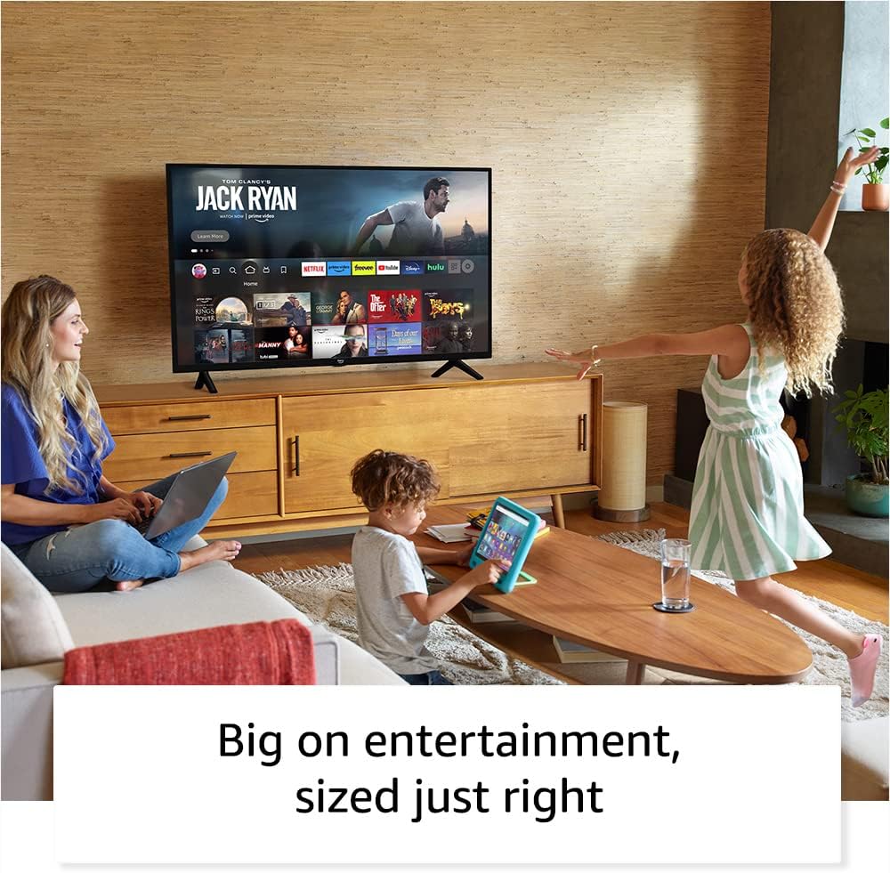 Amazon Fire TV 2-Series 32-inch connections view in a room