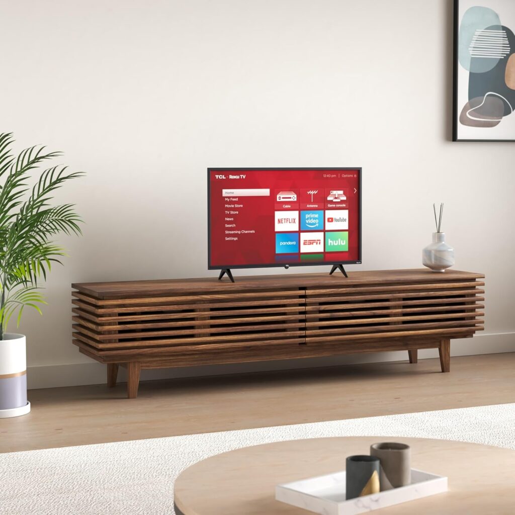 TCL 32S325 Roku Smart TV view in a room