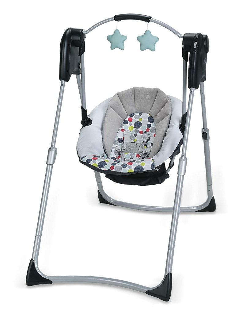 Graco Slim Spaces Compact Baby Swing