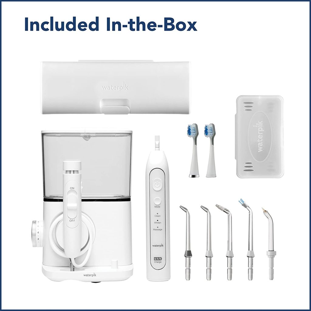 Waterpik CC-01 Complete Care 9.0 contents