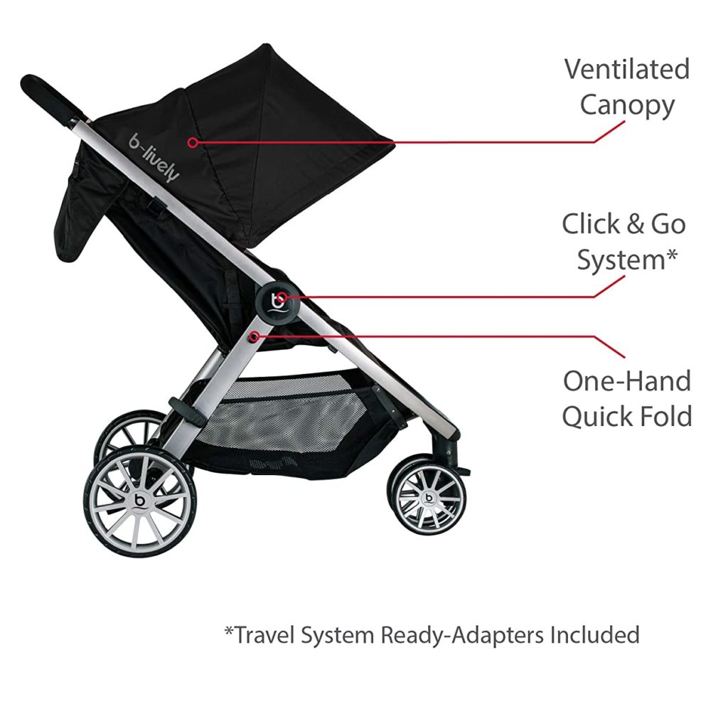 Britax B-Lively Lightweight Stroller 