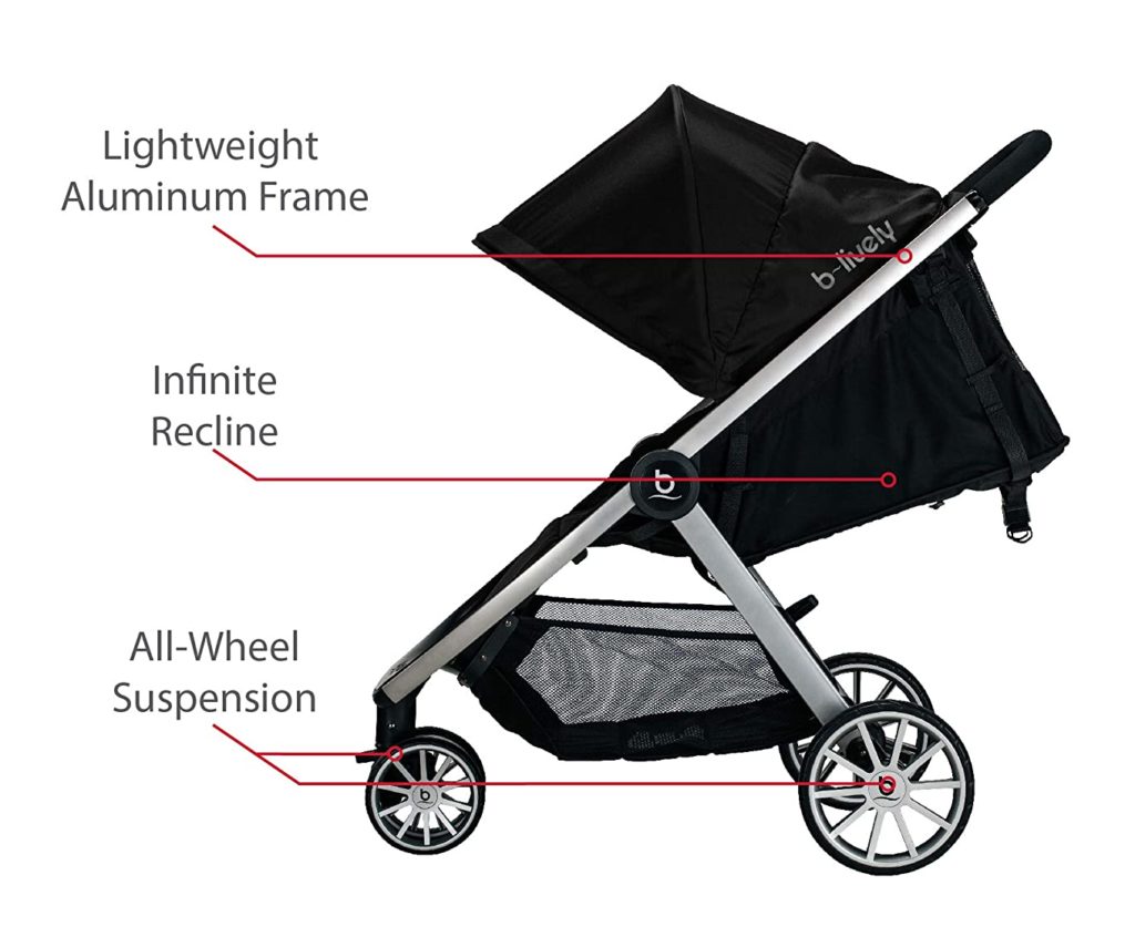 Britax B-Lively Lightweight Stroller 