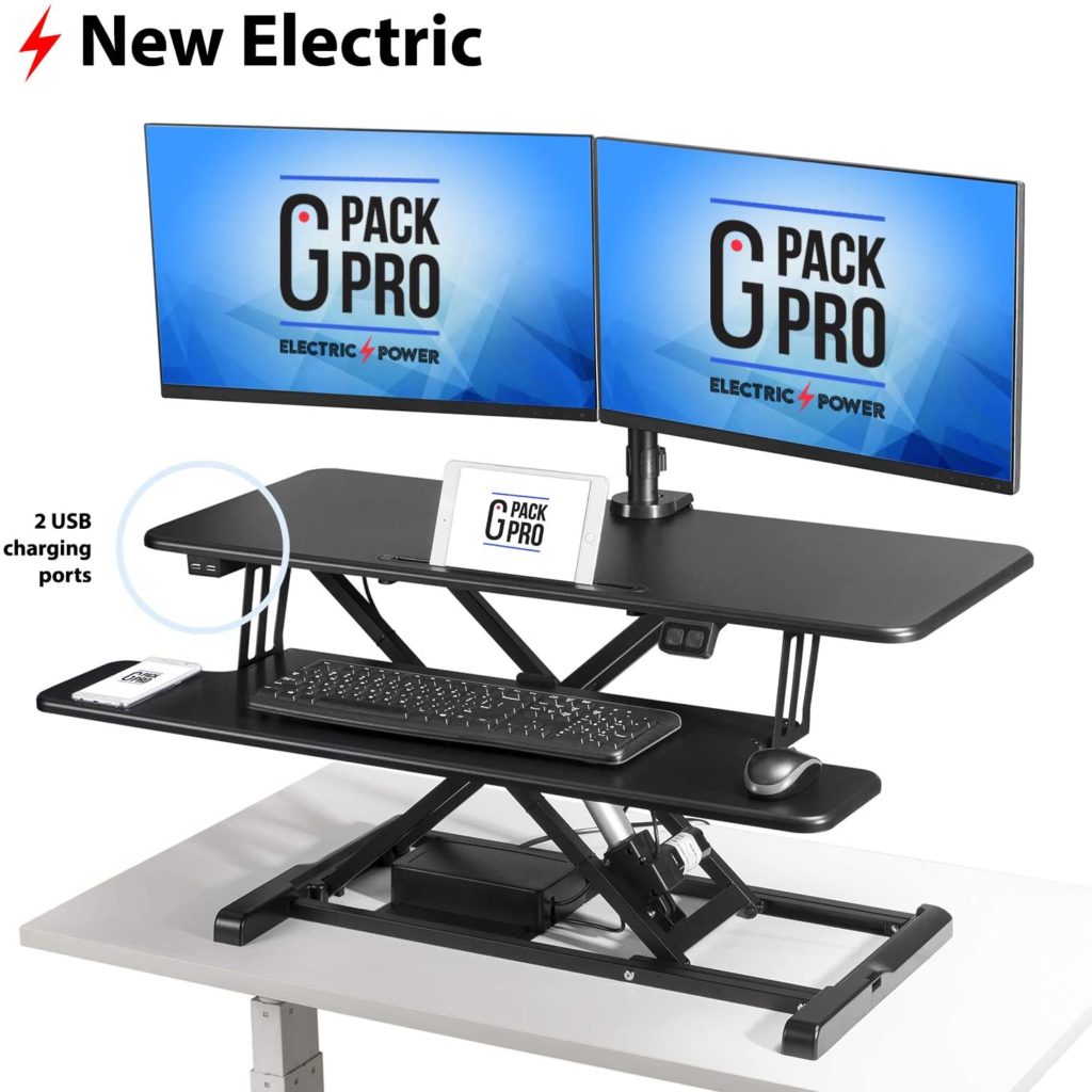 G Pack Pro Standing Desk Converter