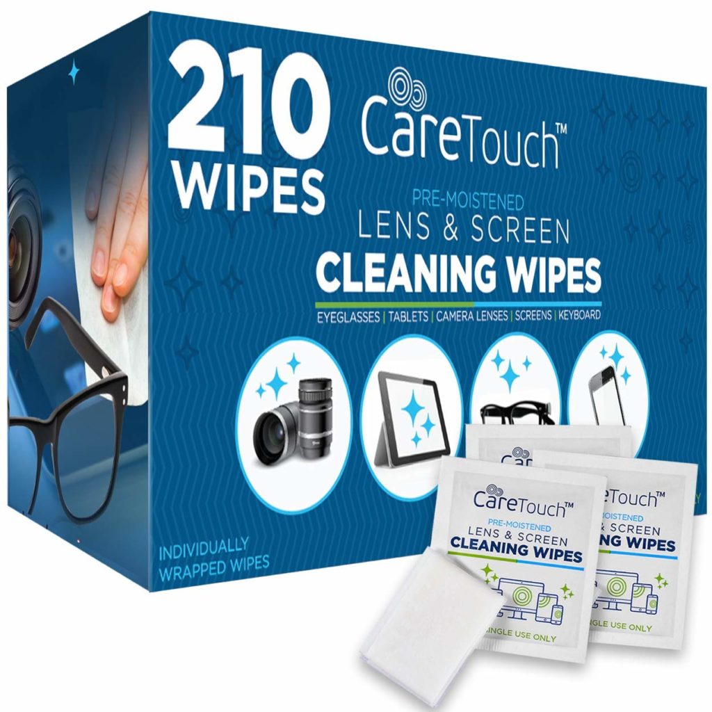 Care Touch Lens Cleaning Wipes