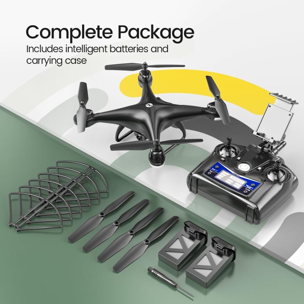 Holy Stone HS110D FPV Drone package