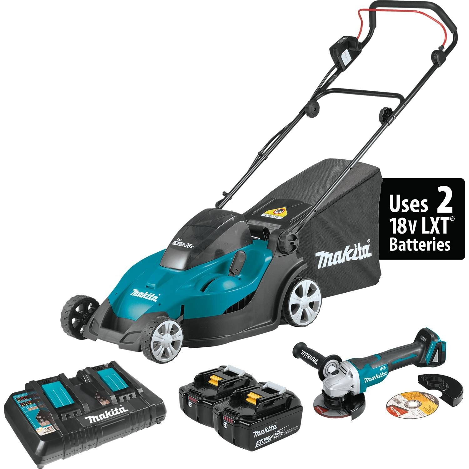 Makita XML02PTX1 Cordless Lawn Mower