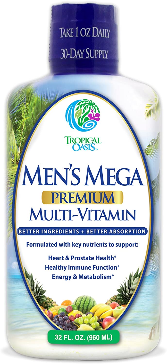 Tropical Oasis Men’s Mega Premium Multivitamin