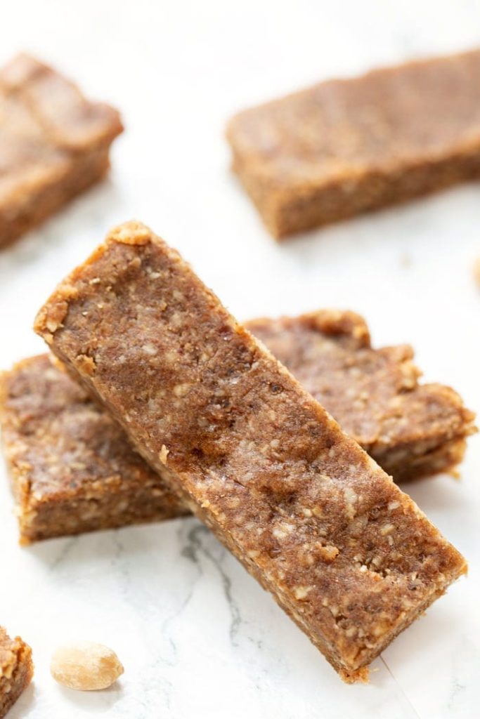 No-Bake Peanut Butter Protein Bars