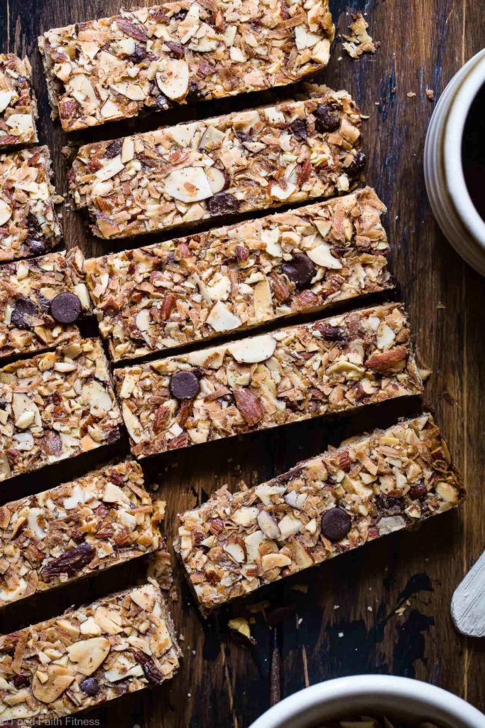 Sugar Free Low Carb Keto Granola Bars