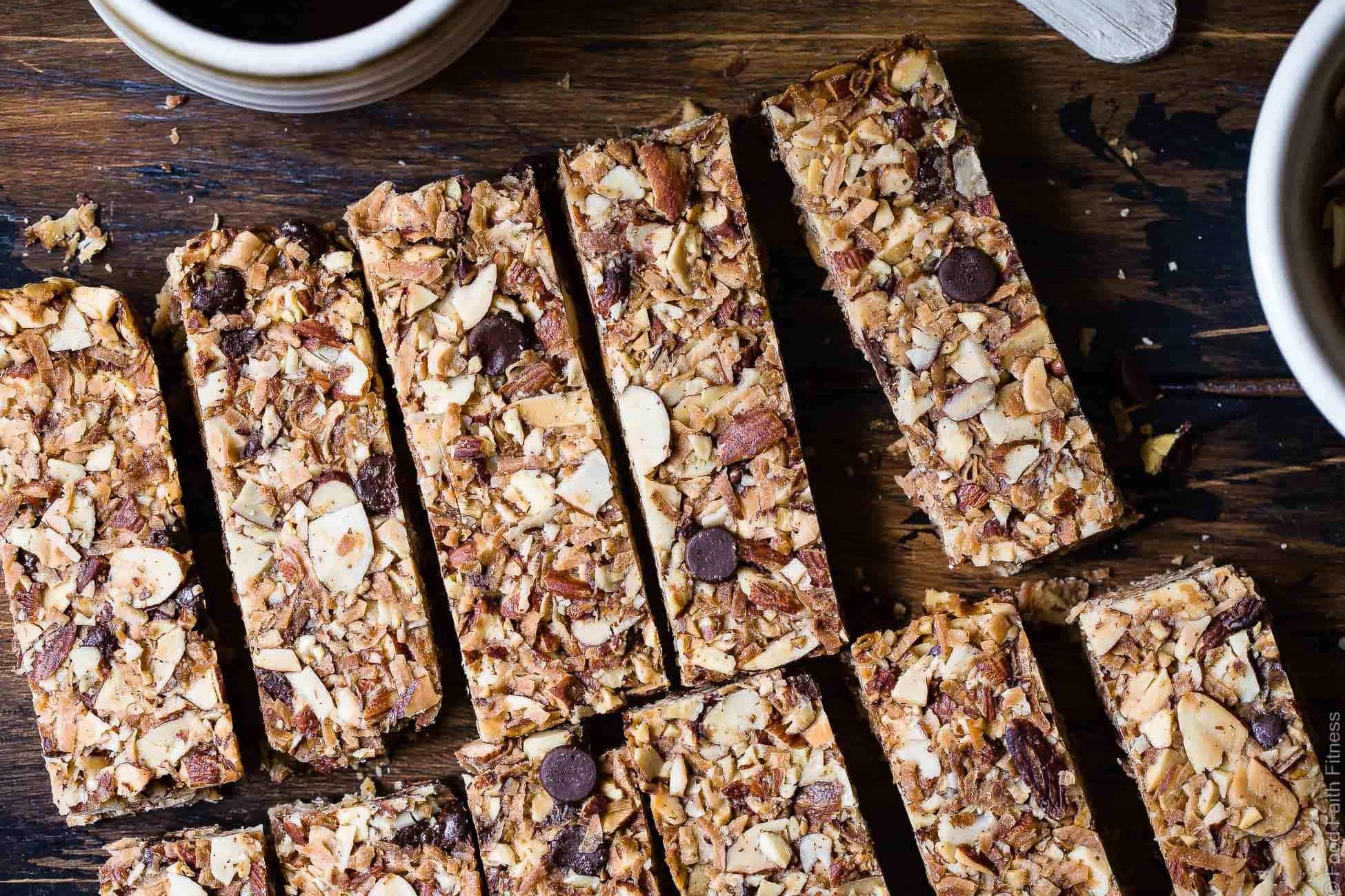 Sugar Free Low Carb Keto Granola Bars