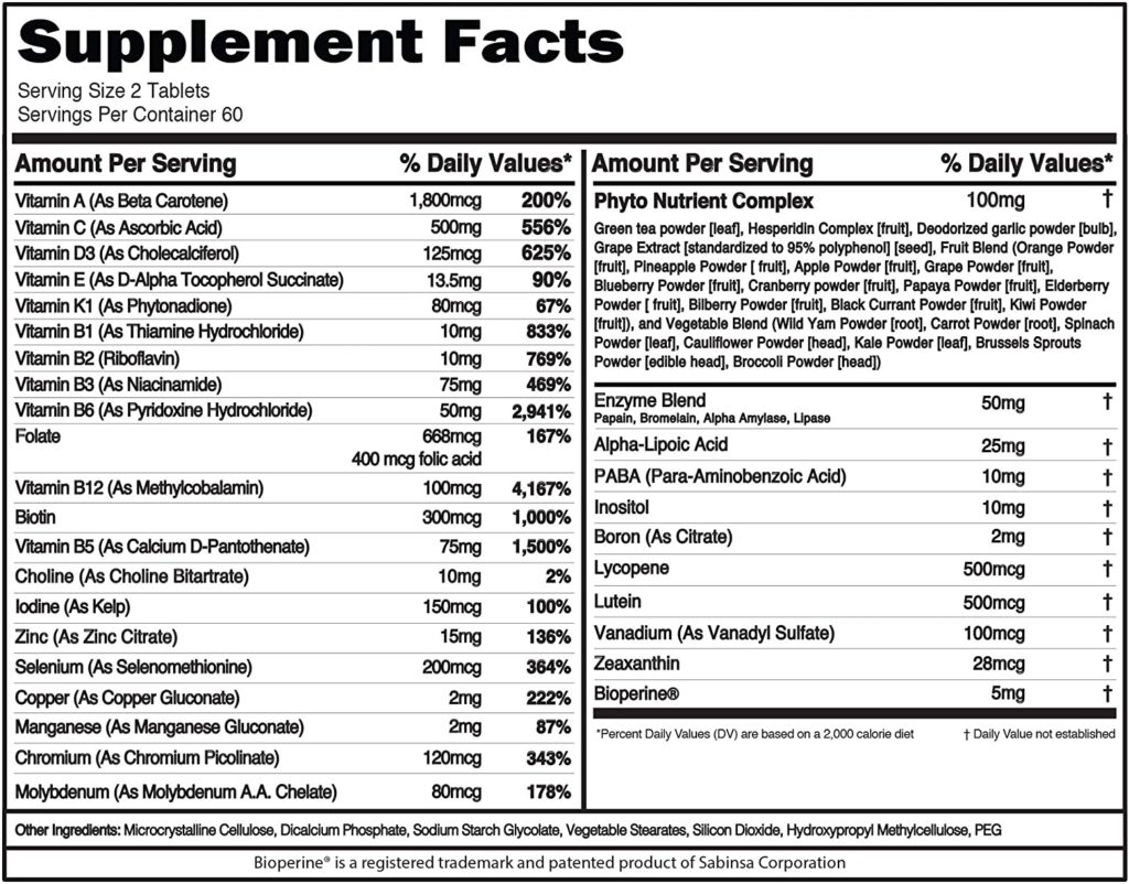 Evlution Nutrition VitaMode supplements