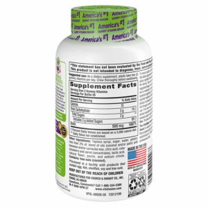 Vitafusion Extra Strength Biotin Gummy Vitamins contents