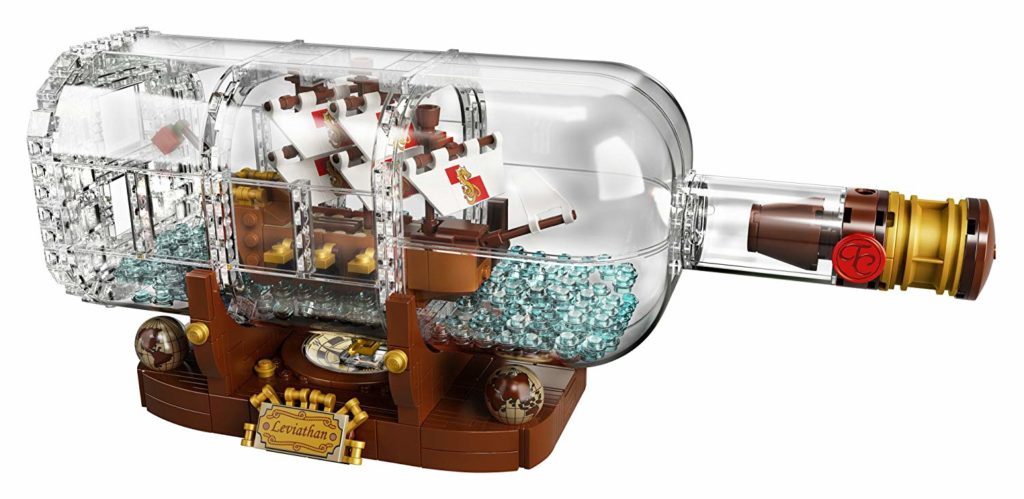 LEGO Ideas Ship in a Bottle