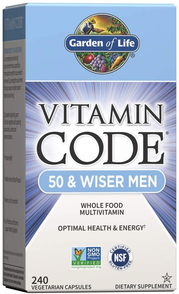 Garden of Life Multivitamin for Men - Vitamin Code