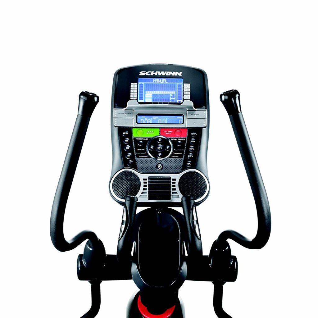 Schwinn 470 Elliptical Machine user display