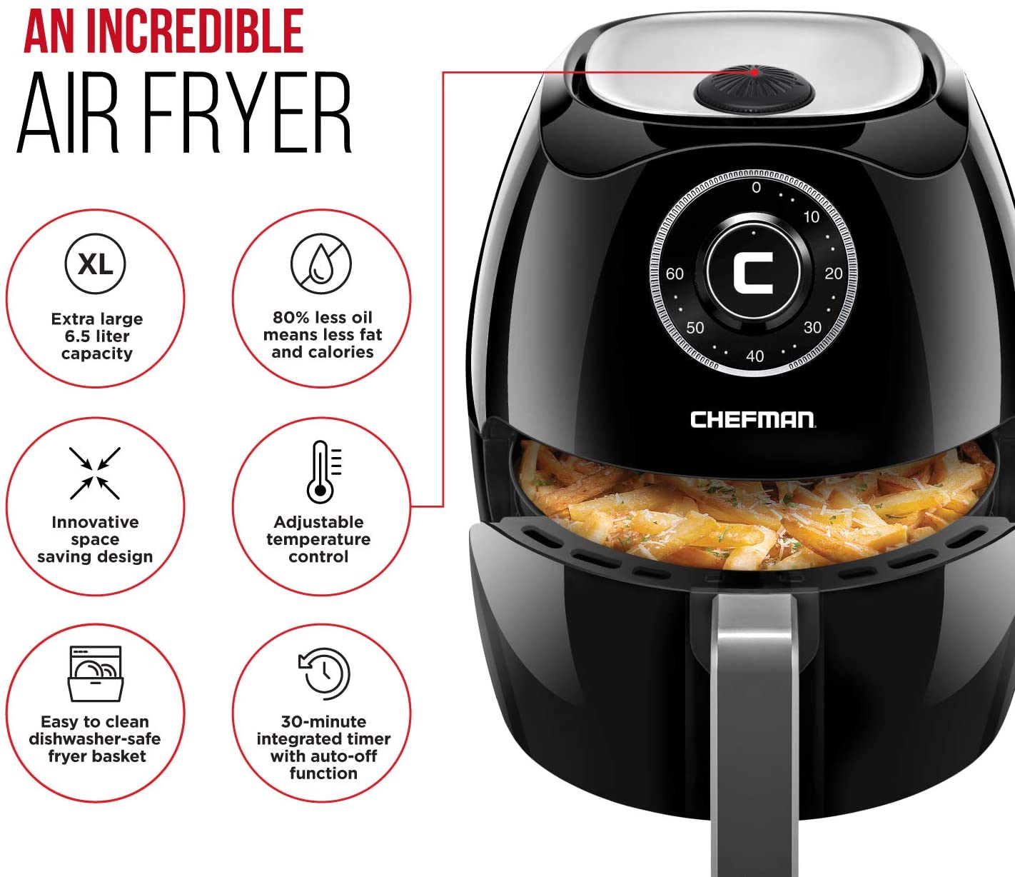 Chefman Quart Air Fryer Oven