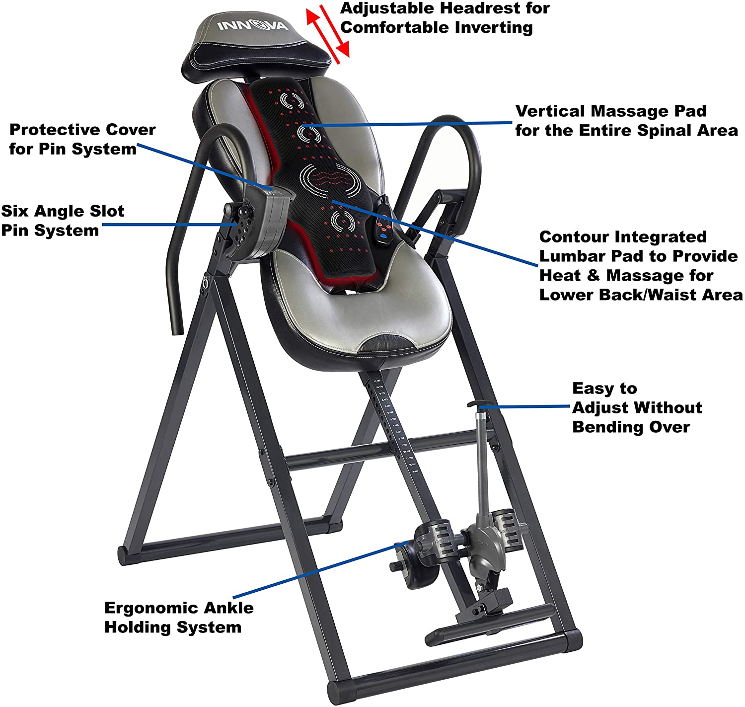 Innova ITM5900 Advanced Heat and Massage Inversion Table