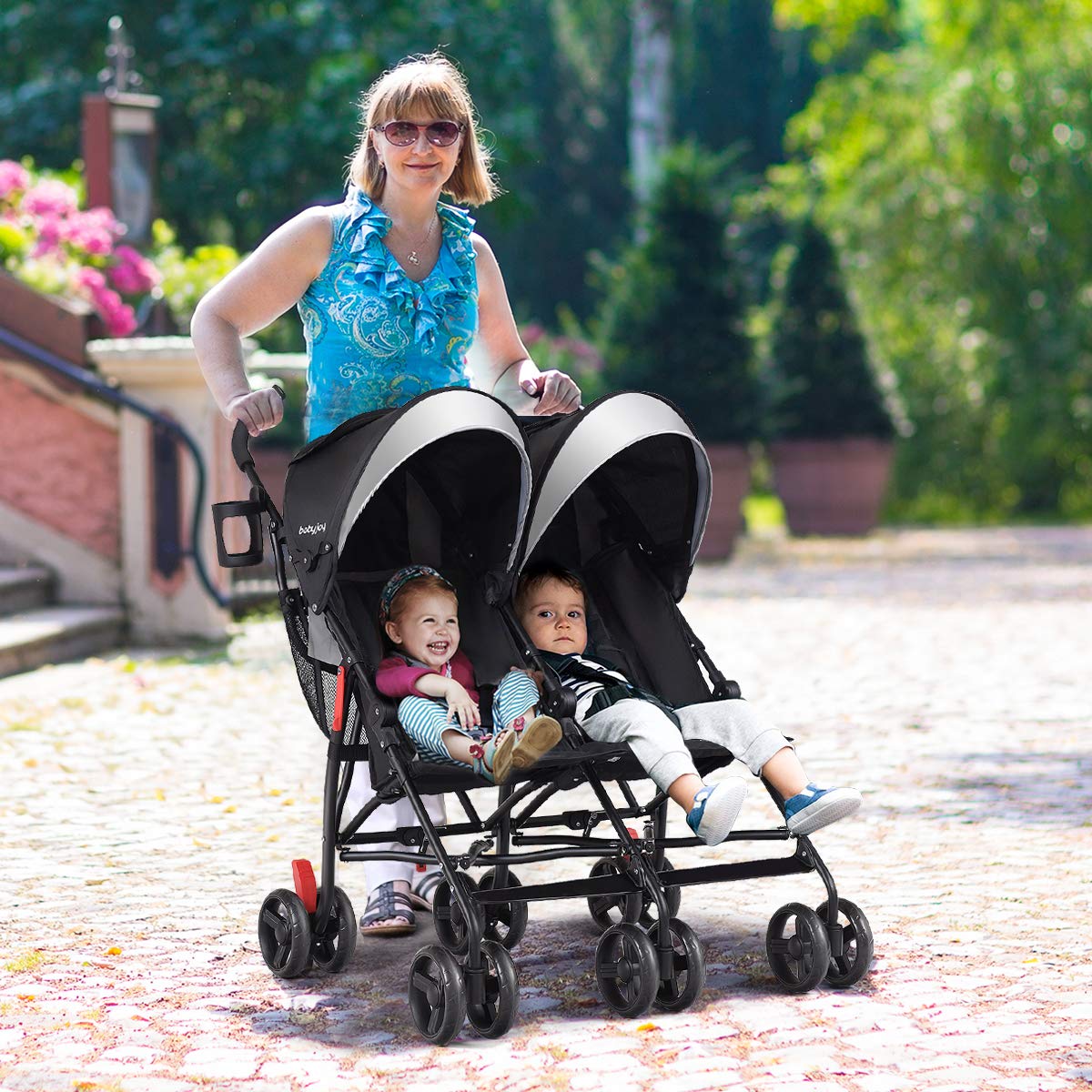 Baby Joy Double Light-Weight Stroller