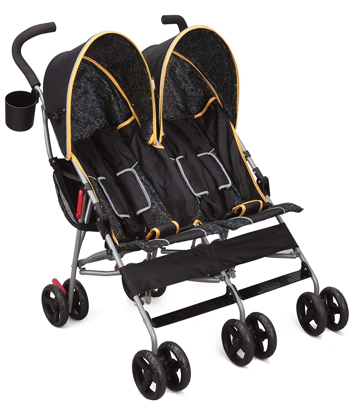 Delta Children LX Side by Side Tandem Umbrella Stroller