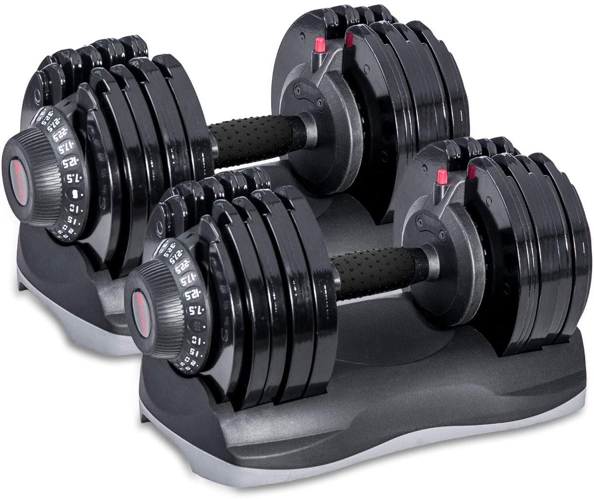 Merax Deluxe 71.5 Pounds Adjustable Dial Dumbbell