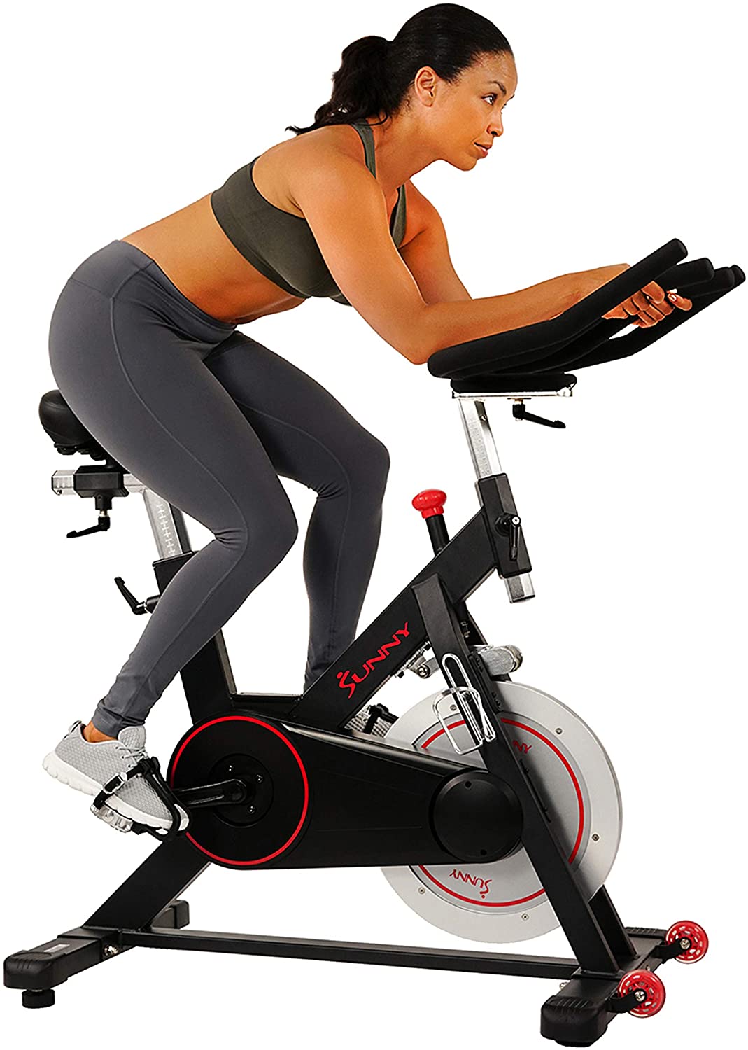 Sunny Health & Fitness Evolution Magnetic Belt Drive Bike