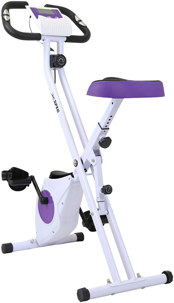 Xspec Indoor Foldable Stationary Cycling Bike