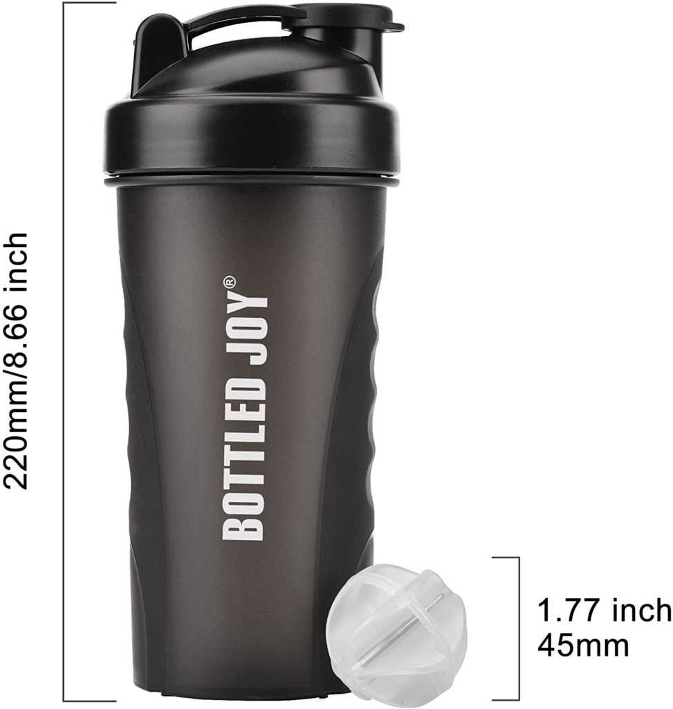 BOTTLED JOY Protein Shaker Bottle