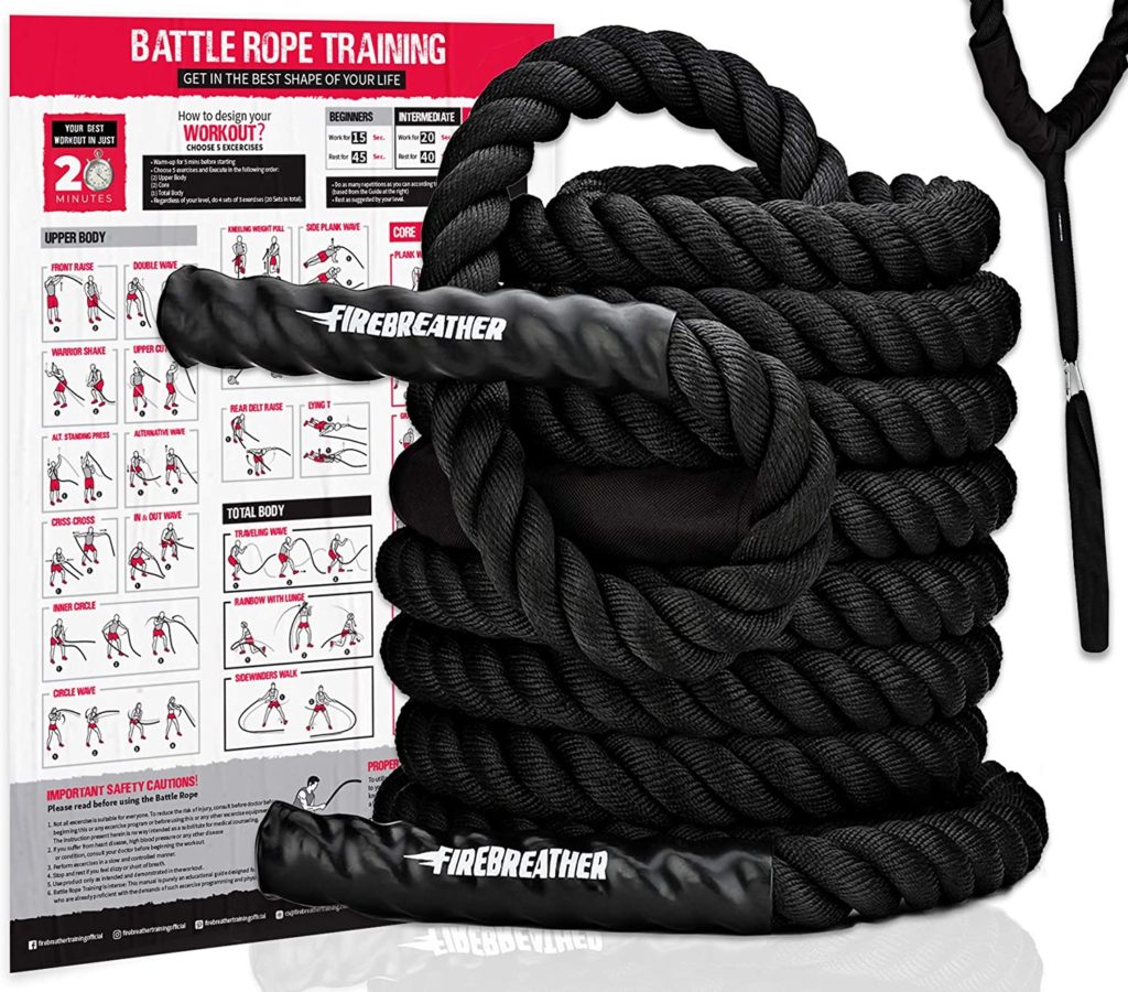 Firebreather Battle Rope