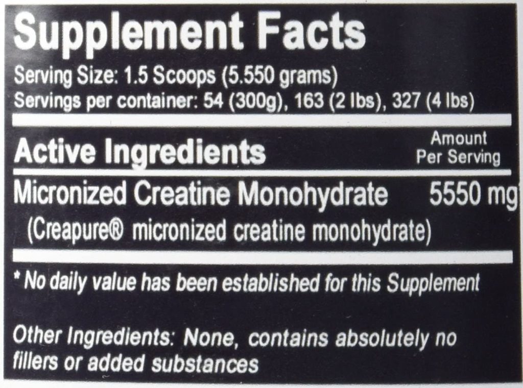 MUSCLE FEAST Creapure Creatine Monohydrate Powder