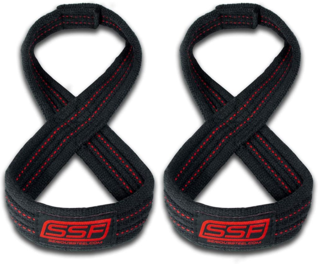 Serious Steel Fitness Figure 8 Lifting Straps