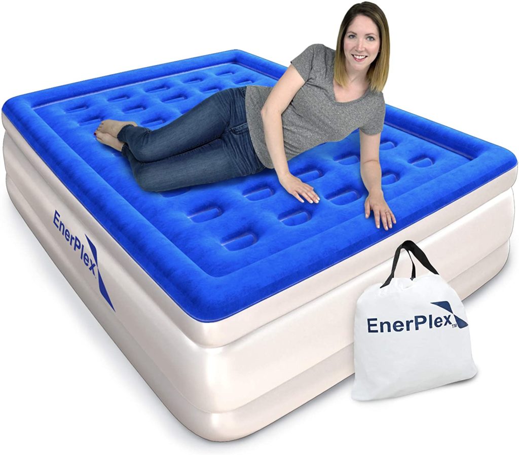 EnerPlex Never-Leak Queen Air Mattress 