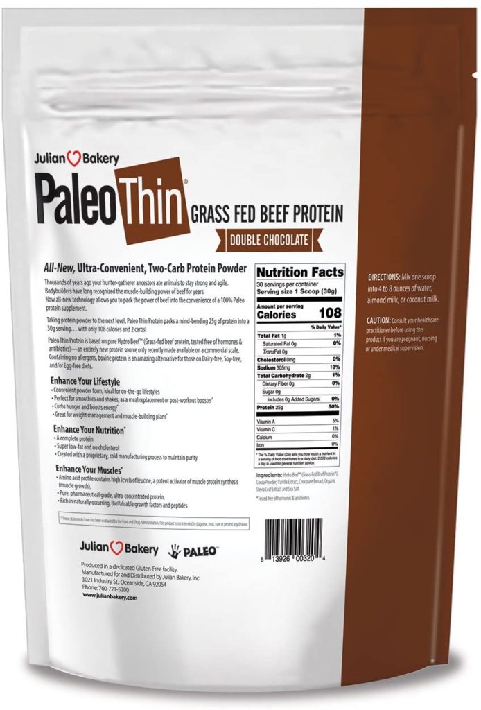 Julian Bakery Paleo Thin Protein Powder