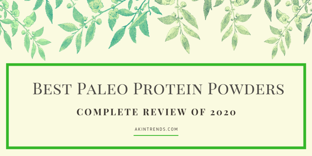 Best Paleo Protein Powders