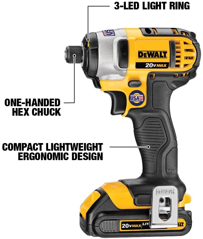 DeWalt 20V Max impact drill