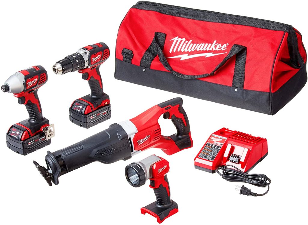 Milwaukee M18 Cordless Compact Tool Kit 2696-24