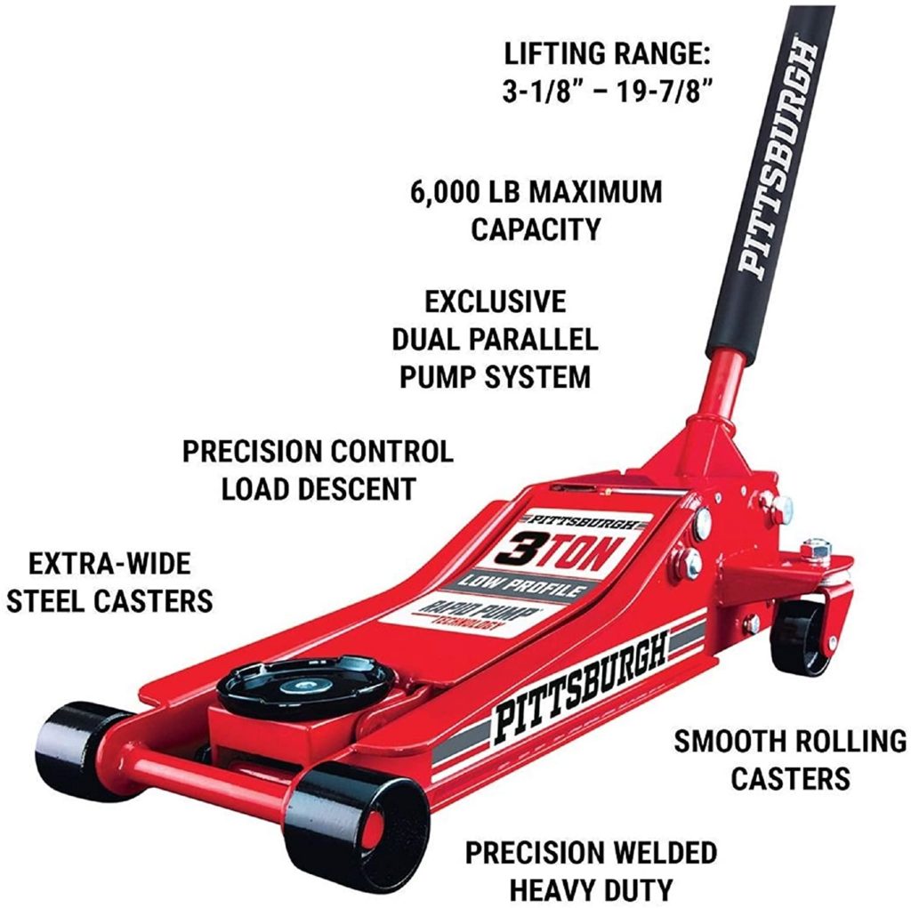 Pittsburgh Automotive Floor Jack specs