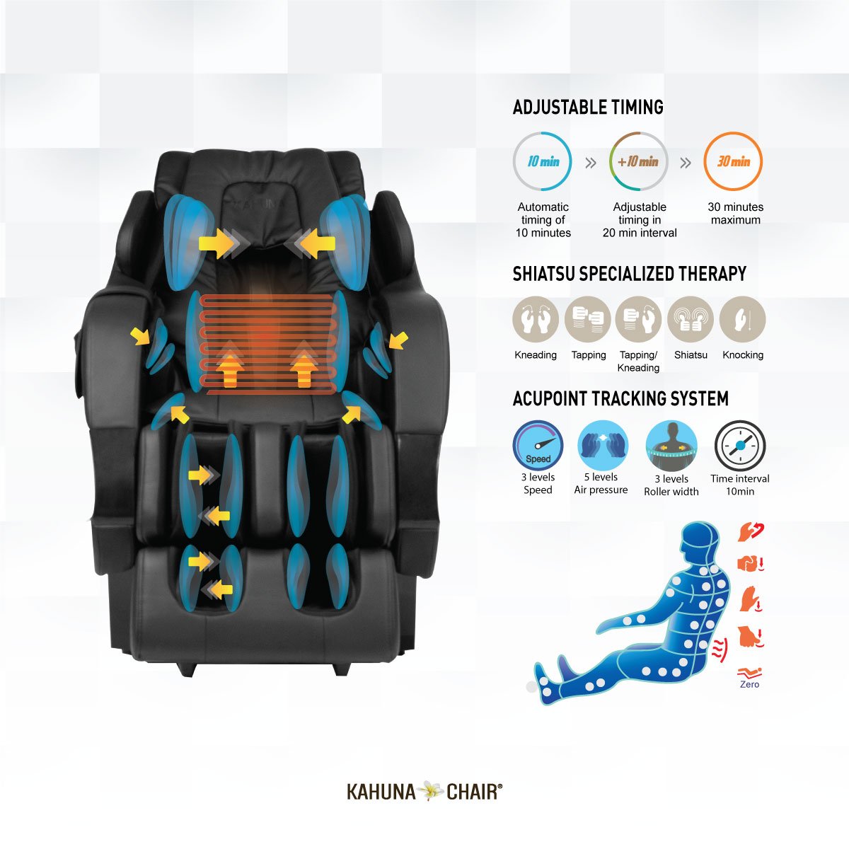 Kahuna SM-7300 Superior Massage Chair