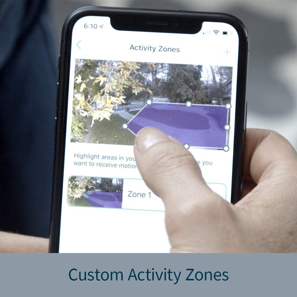Arlo Pro 3 custom active zone