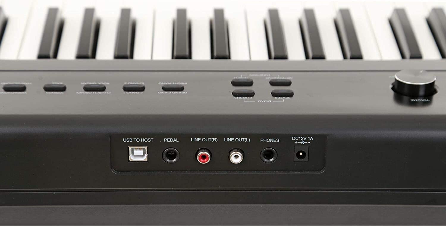 Artesia Performer 88-Key Portable Piano ports