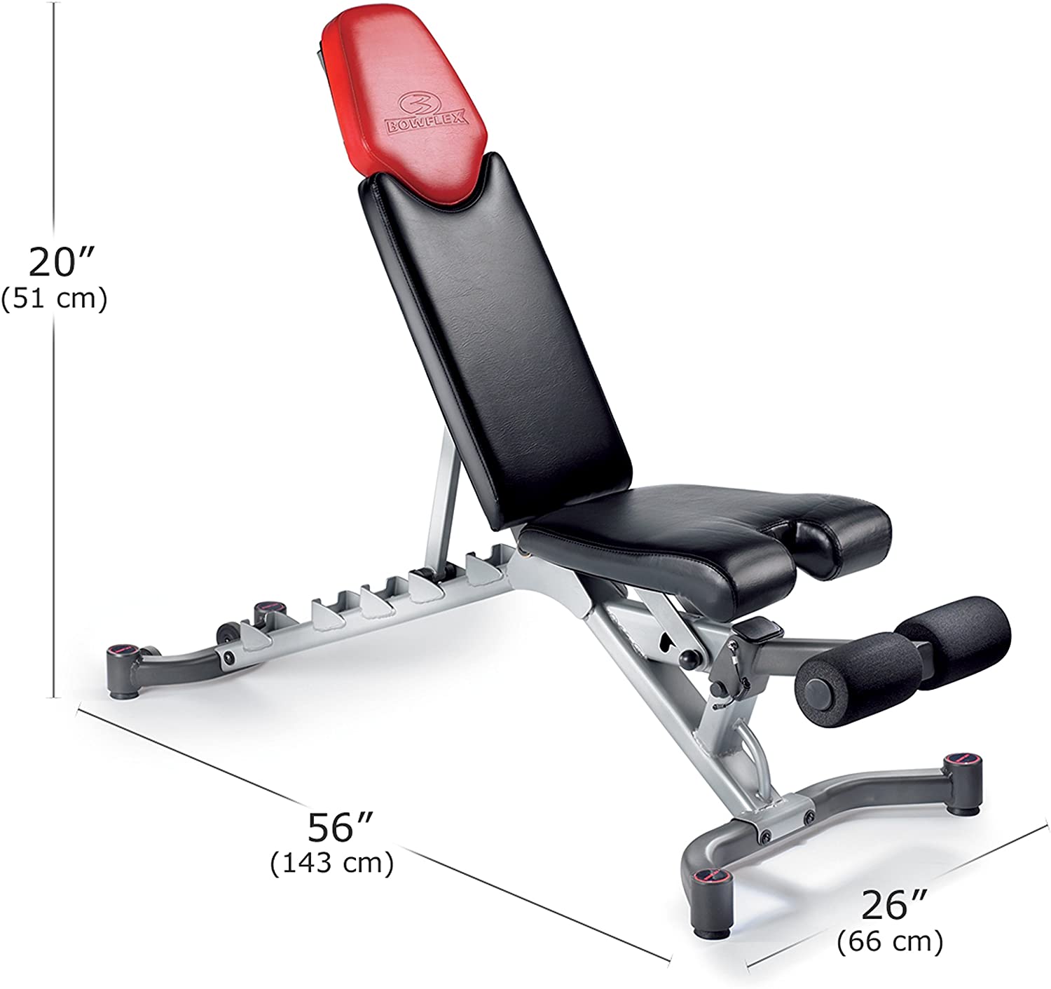 Bowflex SelectTech Adjustable Bench specs