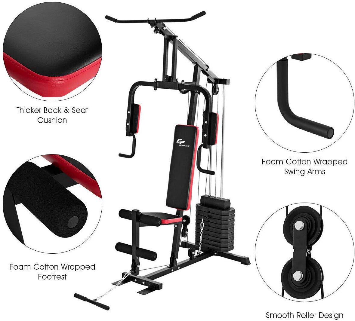 GOPLUS Multifunction Home Gym System