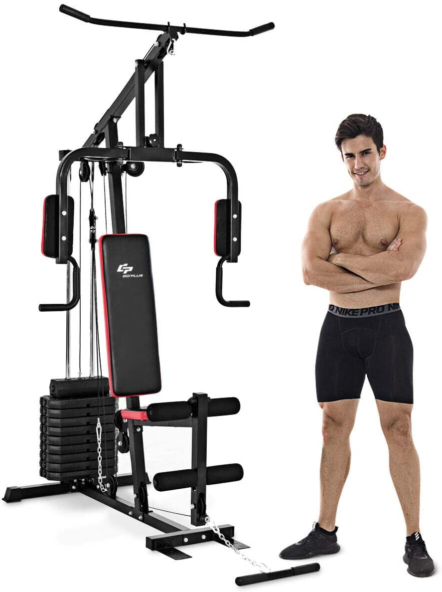 Goplus Multifunction Home Gym System