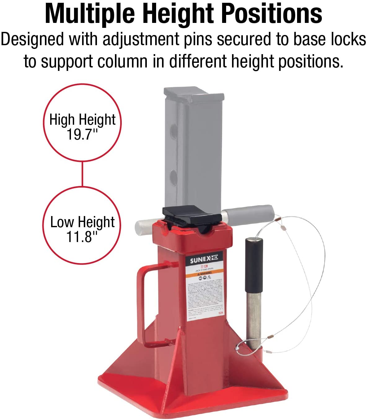 Pro-Lift T-6906D Jack Stand specs