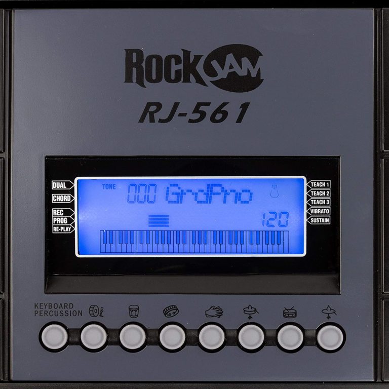 RockJam 61-Key Electronic keyboard LCD