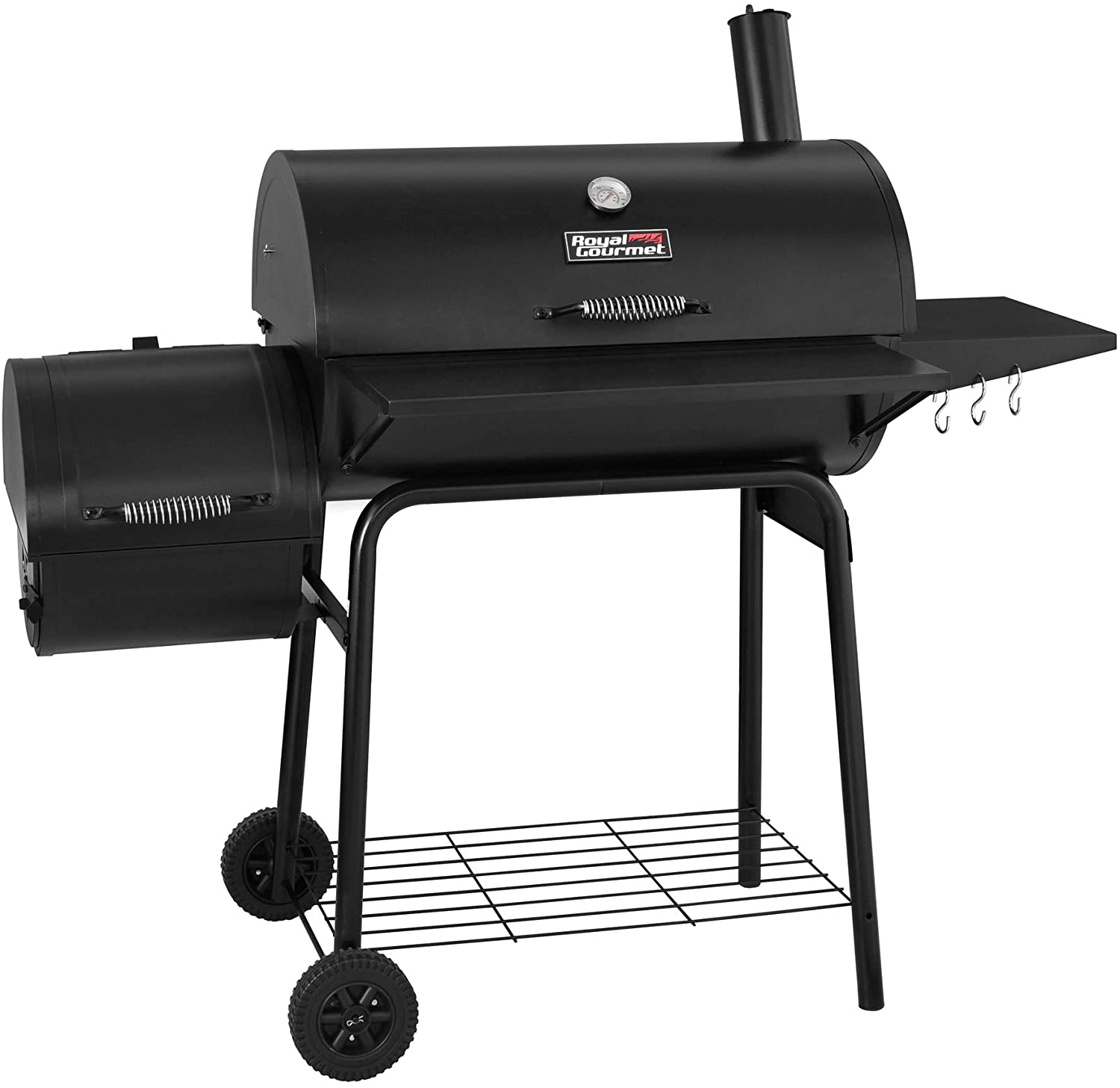 Royal Gourmet BBQ Charcoal Grill and Offset Smoker